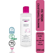 Byphasse Micellar Yüz ve Makyaj Temizleyici Misel Su Kuru,hassas ve Allerjiye Meyilli Ciltler 250ML