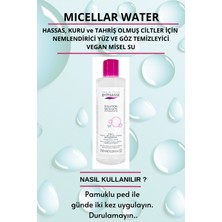 Byphasse Micellar Yüz ve Makyaj Temizleyici Misel Su Kuru,hassas ve Allerjiye Meyilli Ciltler 250ML