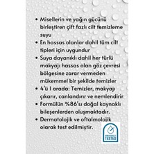 Byphasse Micellar Çift Fazlı Yüz ve Makyaj Temizleyici Tüm Ciltler 500ML