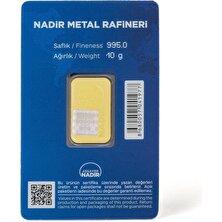 Nadir Gold 10 gr 24 Ayar Nadirgold Gram Altın