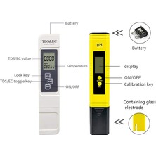 Betty Becky Ph Ölçer Tds ve Ec Ölçer Toprak Test Cihazı Combo Nemli Işık ile Ev Bahçe Çim Iç ve Dış Mekan Kullanımı Için Ph Testi (Yurt Dışından)