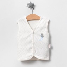 Bolly Baby Koala Ay Baskılı Unisex Bebek Yelek