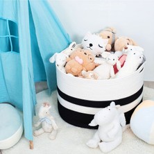 Çok Amaçlı Jüt Sepet, Banyo Sepeti, Havlu Sepeti, Kirli Sepeti, Oyuncak Sepeti, Düzenleyici