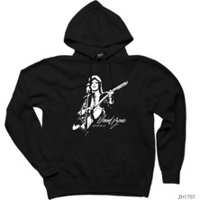 David Bowie Concert Siyah Kapşonlu Sweatshirt Hoodie