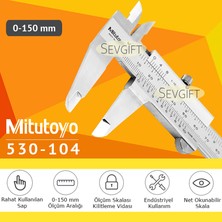 Sevgift 530-104 Mekanik Kumpas 0-150MM   0.05 mm Hassasiyetli