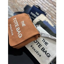 Kadın Kanvas Orta Boy Çok Bölmeli Ekstra Cepli Postacı Tote Bag