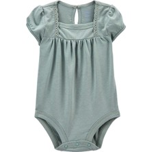 Kız Bebek Body Yeşil