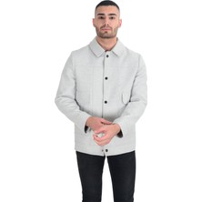 Cengiz İnler Erkek İthal Model Kolej Kaşe Kaban