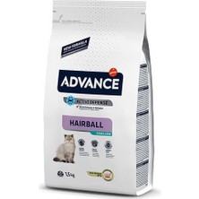 Advance Hairball Tüy Yumağı Önleyen Hindili Kısır Kedi Maması 1,5 kg