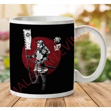 1-2066 Star Wars Samurai Empire Iki Tarafı Baskılı Kupa Bardak