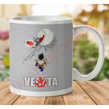 Art Hediye 1-779 Arkira Vegeta Dragon Ball Z Mashup Iki Tarafı Baskılı Kupa Bardak