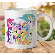 Art Hediye My-Little-Pony-Free-Download-Png Iki Tarafı Baskılı Kupa Bardak