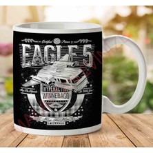 Art Hediye 1-1372 Eagle 5 Hyperactive Winnebago Spaceballs Iki Tarafı Baskılı Kupa Bardak