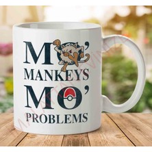 Art Hediye 1-1573 Mo Makeys Mo Problems Pokemon Iki Tarafı Baskılı Kupa Bardak