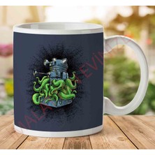 Art Hediye 1-1344 Doctor Who Dalek Tentaclesjpeg Iki Tarafı Baskılı Kupa Bardak