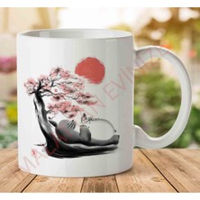 Art Hediye 1-1596 My Neighbor Totoro Spirit In The Forest Iki Tarafı Baskılı Kupa Bardak