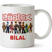 Roblox Karakterler Kişiye Özel  Istediğiniz Isim Yazılır Iki Tarafı Baskılı Kupa Bardak