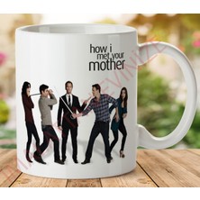 1-225 How I Met Your Mother Iki Tarafı Baskılı Kupa Bardak