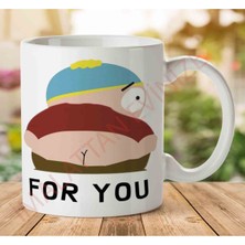 Art Hediye 1-1225 South Park Eric Cartman Iki Tarafı Baskılı Kupa Bardak