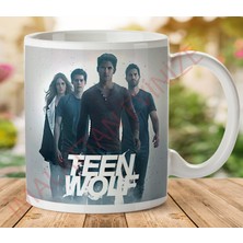 1-448 Teen Wolf 2 Iki Tarafı Baskılı Kupa Bardak