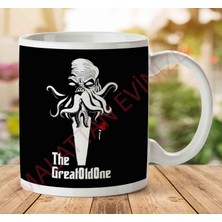 1-2188 The Great Old One Cthulhu Iki Tarafı Baskılı Kupa Bardak