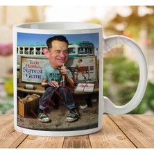 Forrest Gump Tom Hanks Iki Tarafı Baskılı Kupa Bardak