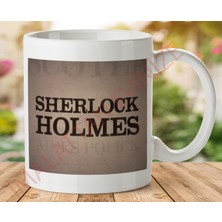 Art Hediye 1-398  Sherlock Holmes Iki Tarafı Baskılı Kupa Bardak