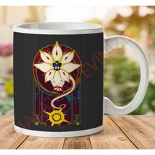 1-1839 Pokemon Solgaleo The Art Of Sun Iki Tarafı Baskılı Kupa Bardak