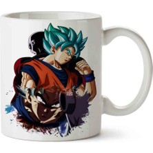 Art Hediye Goku E Jiren Universe Iki Tarafı Baskılı Kupa Bardak