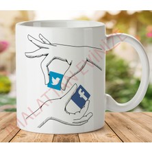 Art Hediye KP144 Iki Tarafı Baskılı Kupa Bardak