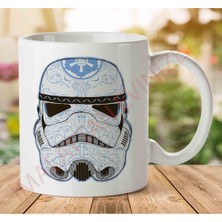 1-1993 Skull Candy Stormtrooper Star Warsjpeg Iki Tarafı Baskılı Kupa Bardak