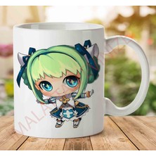 Chibi-Png-Hd Iki Tarafı Baskılı Kupa Bardak