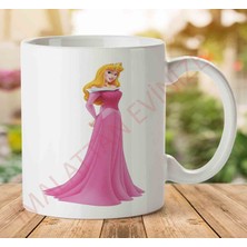 Sleeping-Beauty-Png-Pic Iki Tarafı Baskılı Kupa Bardak