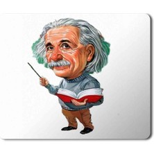 Art Hediye Einstein Baskılı Mouse Pad Mousepad