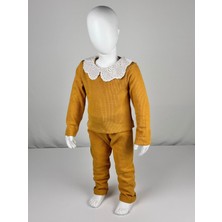 Minnana Kids Kız Çocuk Fisko Yaka 2'li Takım