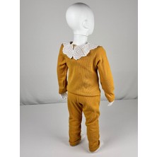 Minnana Kids Kız Çocuk Fisko Yaka 2'li Takım