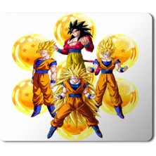 Art Hediye Dragon Ball Goku 2 Baskılı Mouse Pad Mousepad
