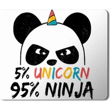 Art Hediye Unicorn Ninja Baskılı Mouse Pad Mousepad