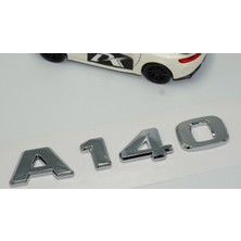 Dk Benz A140 Bagaj Krom Abs 3m 3D Yazı Logo