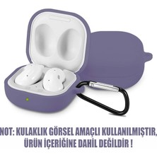 Basias Samsung Galaxy Buds Fe Uyumlu Mat Silikon Kılıf