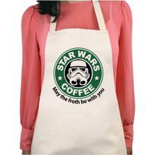 Art Hediye Erdal Bakkal Logo Baskılı Su Itici Özellikli Mutfak Önlüğü