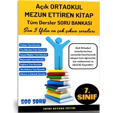 Enine Boyuna Eğitim Açık Ortaokul Mezun Ettiren Kitap Seti 4 Kitap