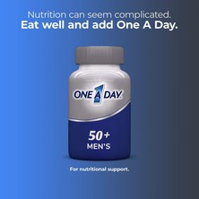 Bayer One A Day Men's 50+ Complete Multivitamin Multimineral Supplement 100 Tablet