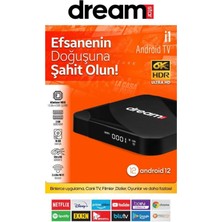 Dreamstar I1 Android Tv Box 2gb Ram 16GB Hafıza Android 12