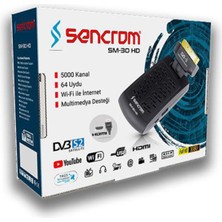 Sencrom Sm 30 Hdmı-Skart Uydu Alıcısı