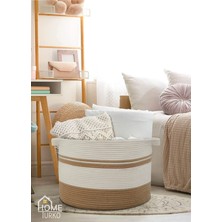 Çok Amaçlı Jüt Sepet, Banyo Sepeti, Havlu Sepeti, Kirli Sepeti, Oyuncak Sepeti, Düzenleyici