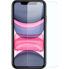 Coolacs Apple iPhone Xr ile Uyumlu Ekran Koruyucu Şeffaf Temperli Kırılmaz Cam Ekran Koruyucu