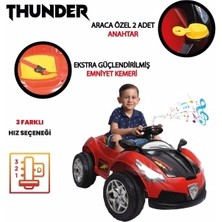 UJ Toys Tunder Işıklı Akülü Araba Uzaktan Kumandalı 12 V