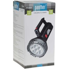 Panther PT-8407 USB Şarjlı El Feneri