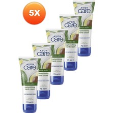 Avon Care Kuru Ciltler İçin Avokado Özlü El Krem 75 Ml. Beşli Set